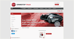 Desktop Screenshot of crimestop.it